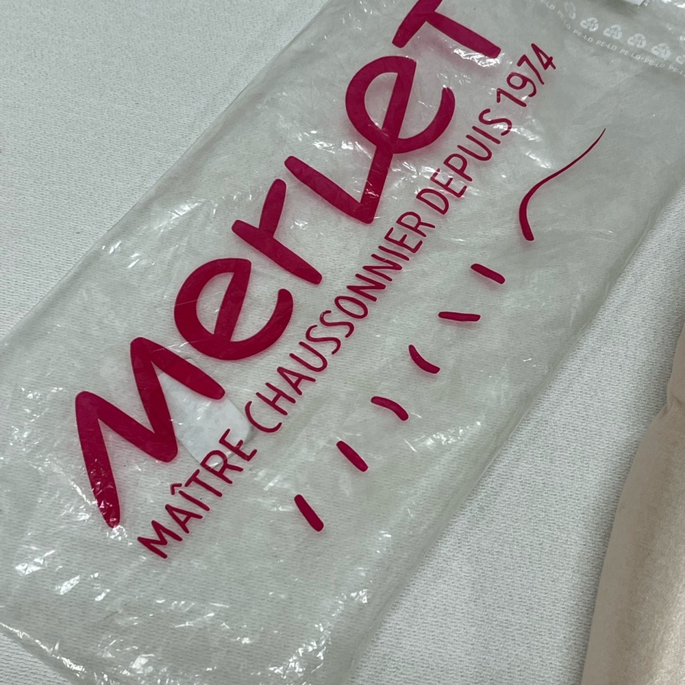 Merlet Ballerina Pointe Shoes 21 - Picture 3 of 6